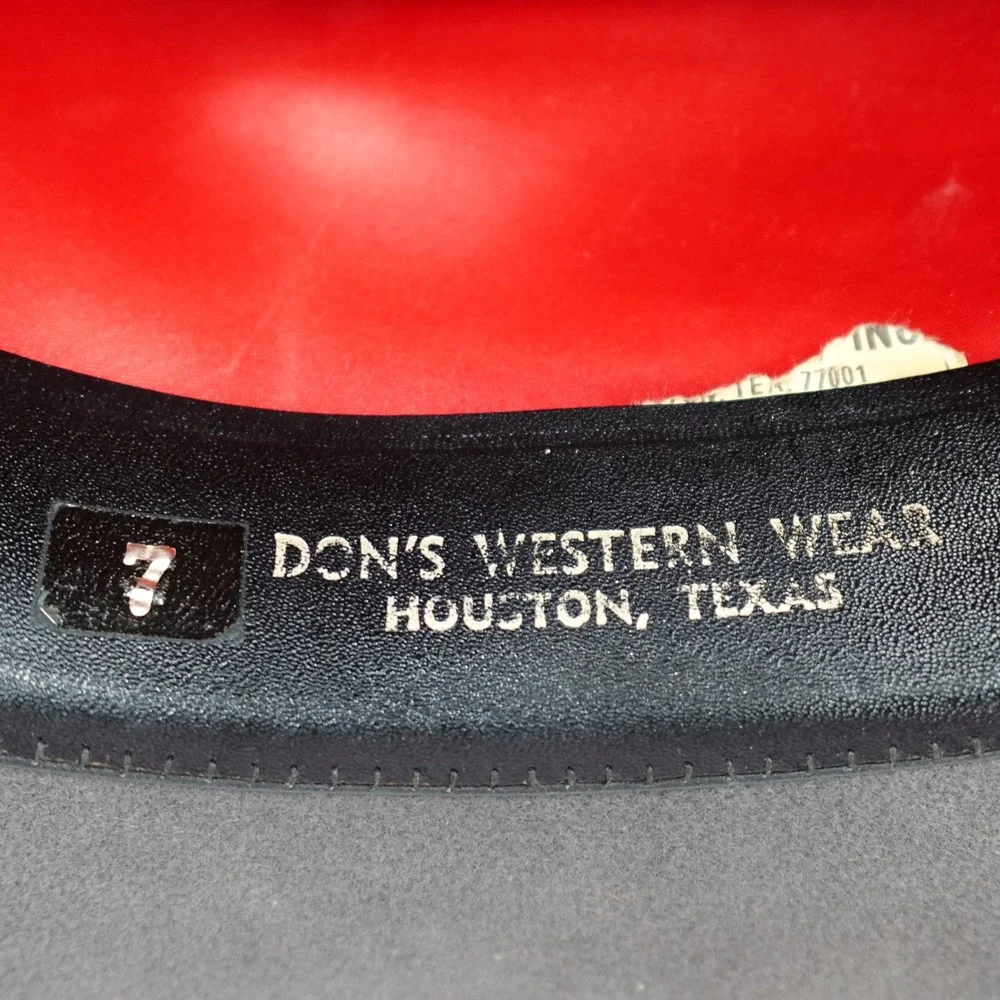 American Hat Co Cowboy Hat Mens Gray Maxi-Felt Pure Wool Western Cattleman